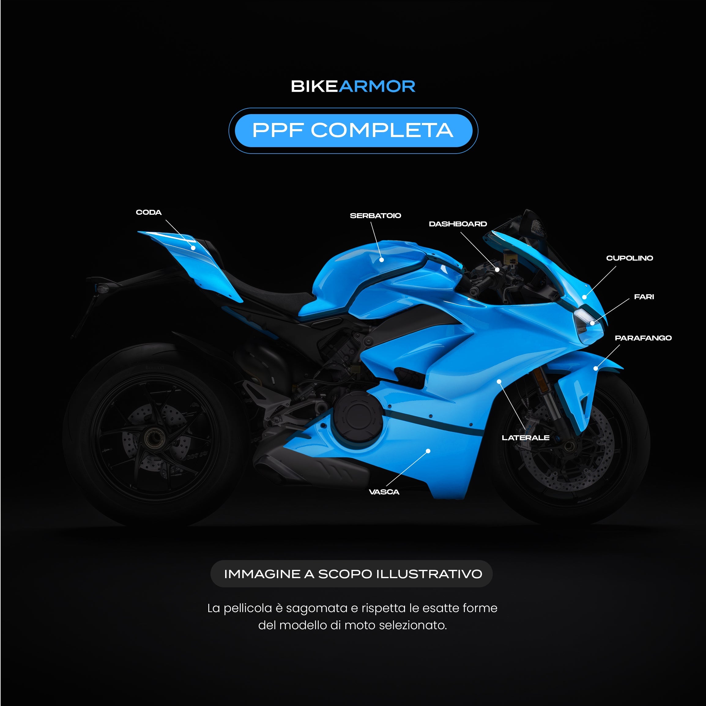PPF DRAGSTER 800 RC (2022-2025)